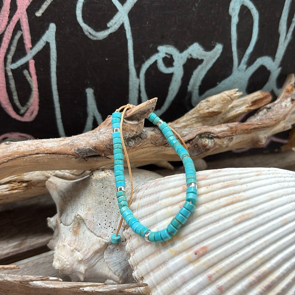 Nwt Turquoise Beaded Bracelet